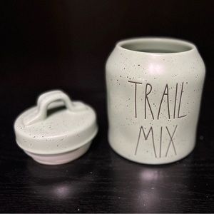 Rae Dunn Trail mix jar